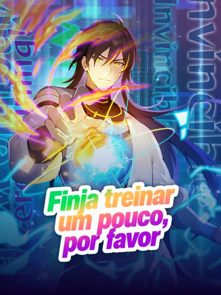 Finja treinar um pouco, por favor