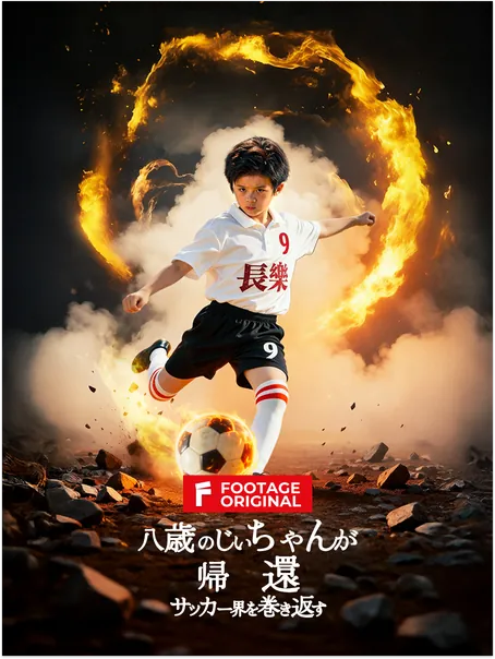 八歳のじいちゃんが帰還 サッカー界を巻き返す