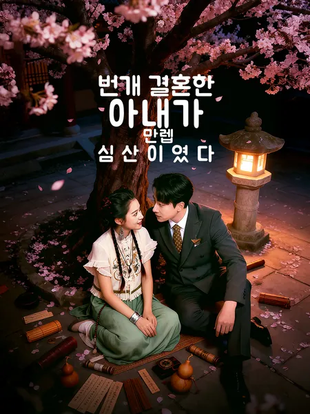 번개 결혼한 아내가 만렙심산이였다