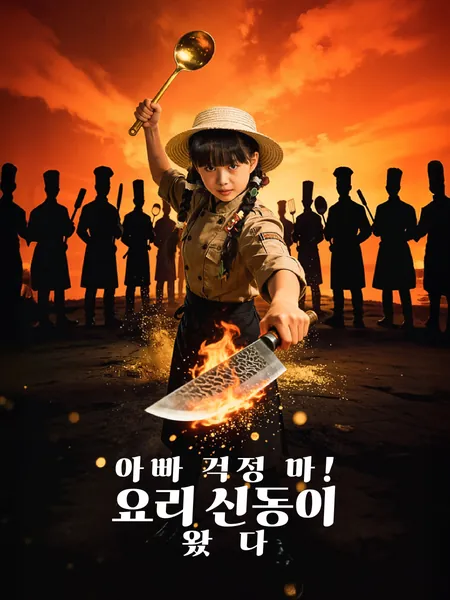 아빠, 걱정 마! 요리 신동이 왔다