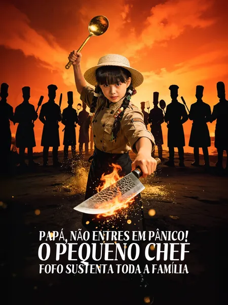 Papá, Não Entres em Pânico! O Pequeno Chef Fofo Sustenta Toda a Família